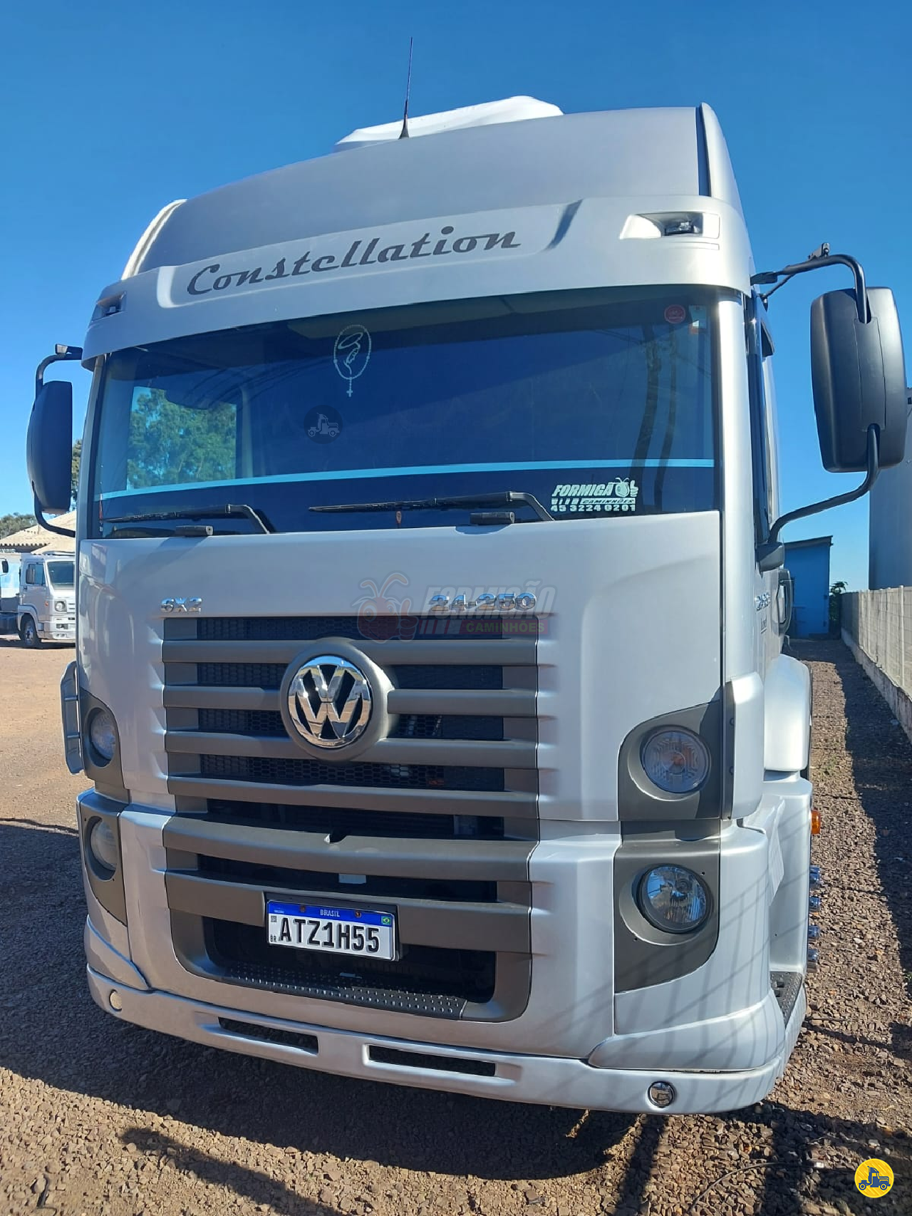 CAMINHAO VOLKSWAGEN VW 24250 Chassis Truck 6x2 Formigão Caminhões CASCAVEL PARANÁ PR